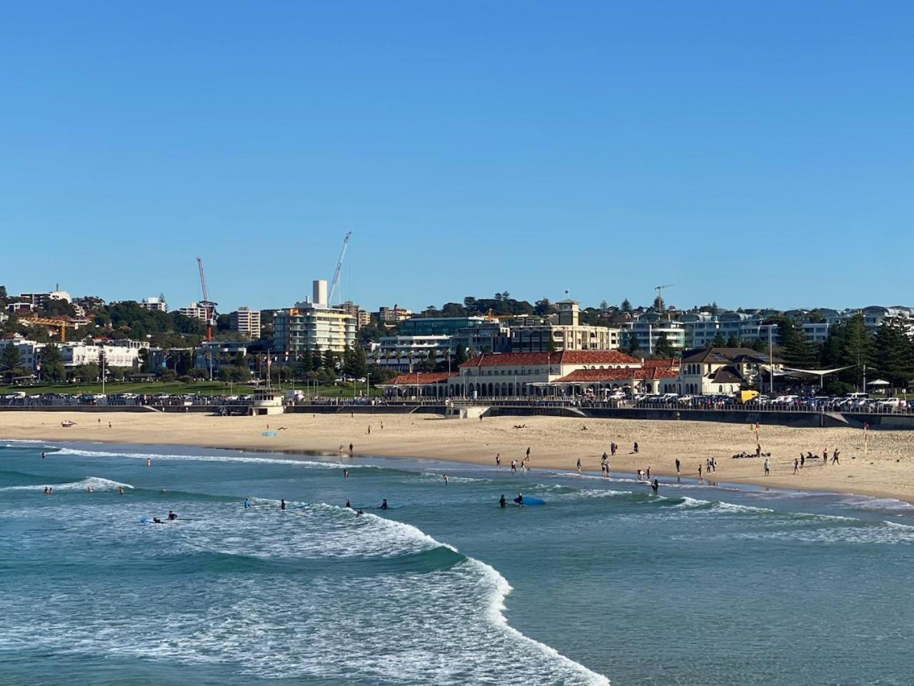 Bondi Beach Waves Beachfront Apartment Sydney Exteriér fotografie
